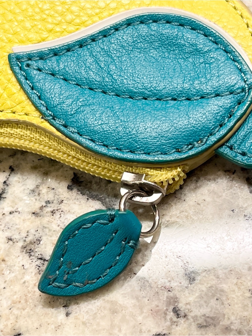 Coach Fruitcore Leather Pear Coin Purse EUC - Picture 7 of 12